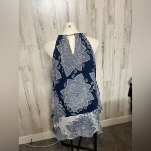 Blue dress